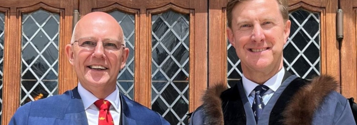 Sheriff Elect Deputy Keith Bottomley and Sheriff Elect Robert Gughes-Penney